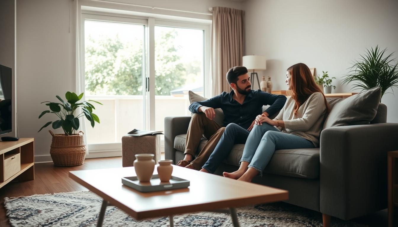 construção de rotina para casal